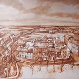 Triptych 2. Towards Carlisle Castle