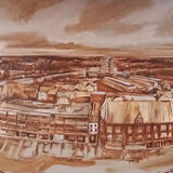 Triptych 2. From Carlisle Cathedral towards the Civic Centre