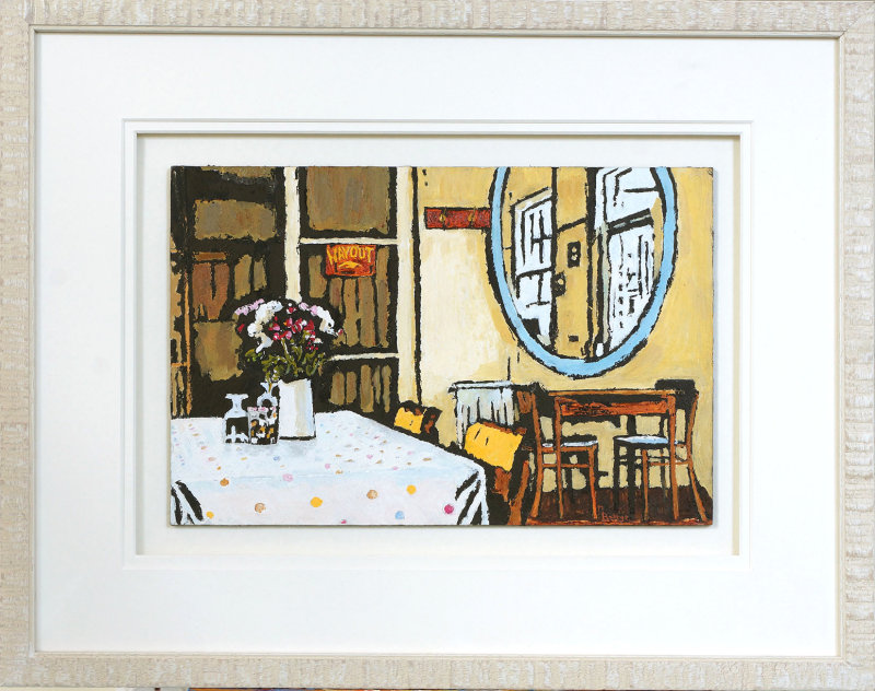 50's Cafe - Framed