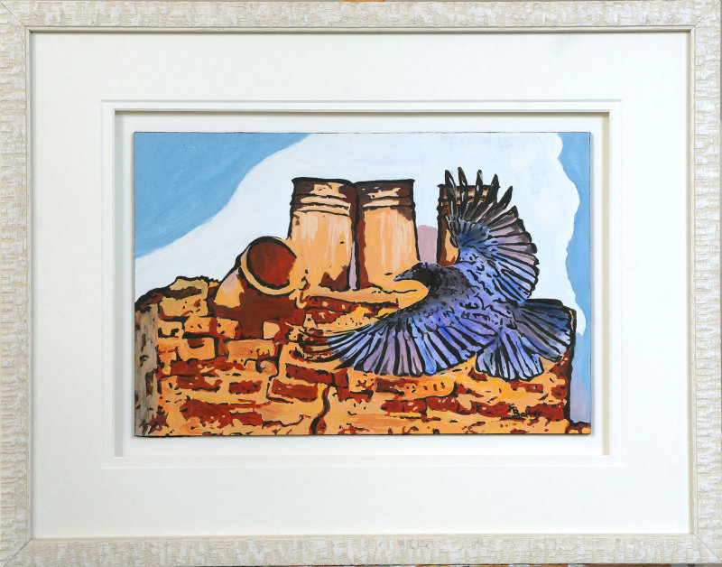 A New Resident - Framed