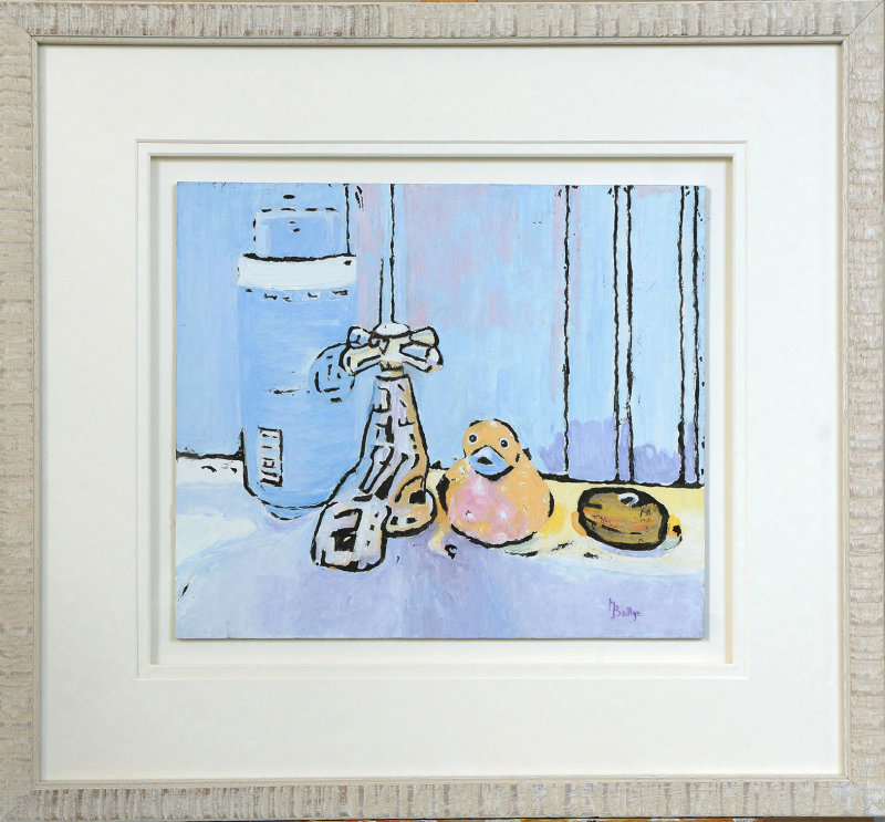 Bath Time For Boys - Framed - Sold