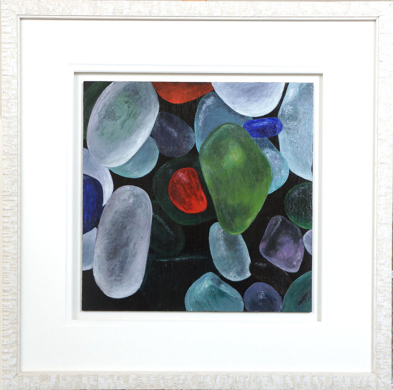 Beach Glass - Framed