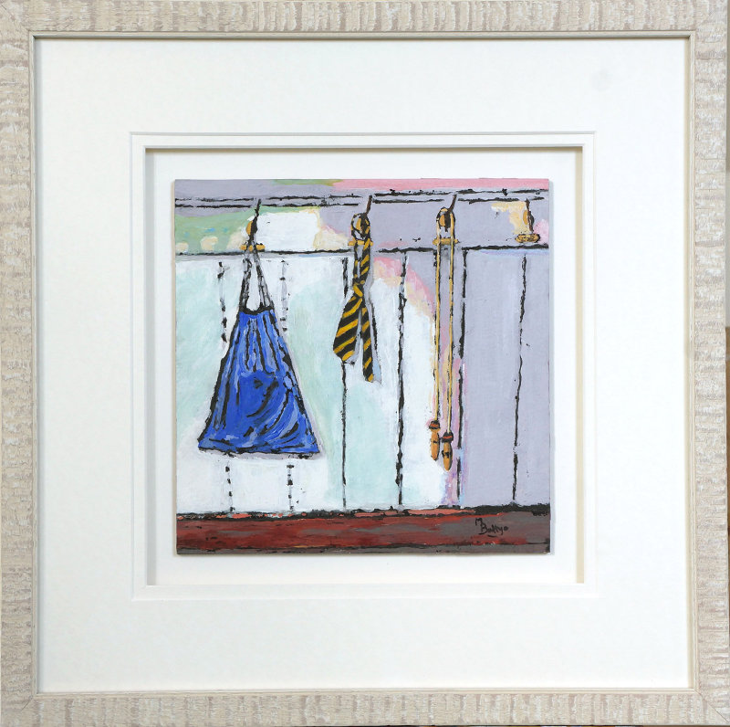 School Pegs - Framed