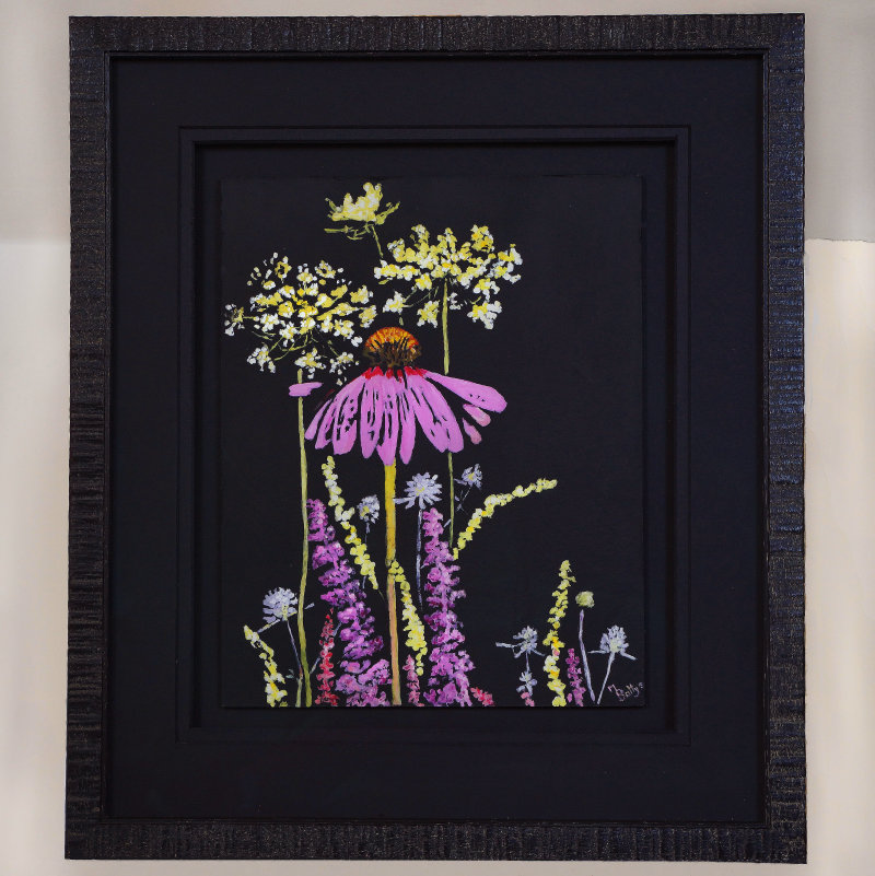 Summer Flowers Framed