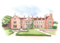 Watercolour painting of St Andries Park