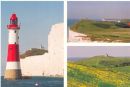 Views of Belle Toute & Beachy Head Lighthouses: East Sussex