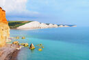 The Seven Sisters from Hope Gap Steps
