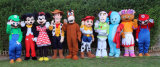 Character Mascot Appearances by kids favourite Look-a-likes