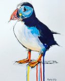 'A Scilly Puffin'