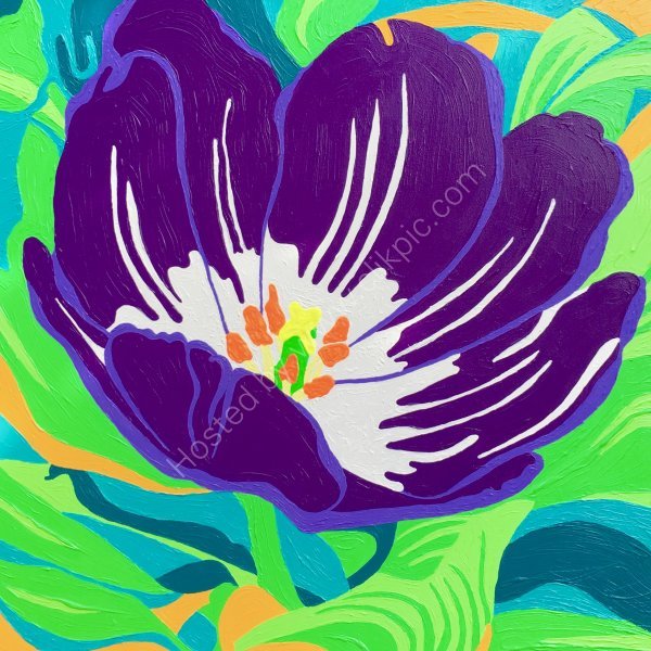 'Purple Tulip'
