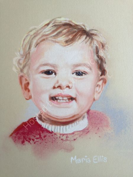 Faye with beautiful blonde curls