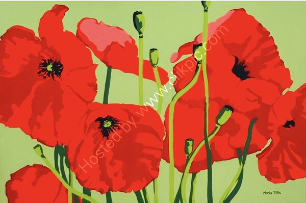 In poppy paradise - Sold