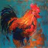 Colourful Cockrell