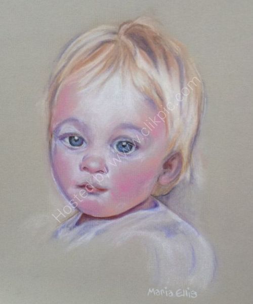 Lottie on her first Birthday