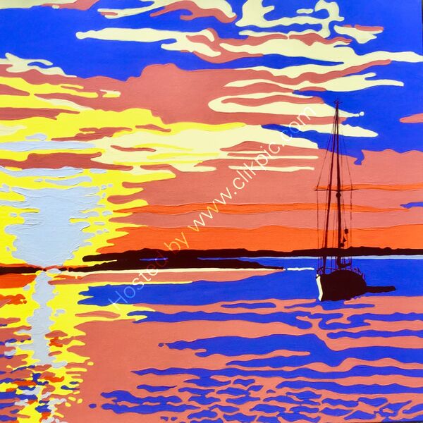 'Sunset in Newtown Creek'