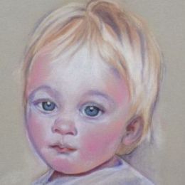 Lottie on her first Birthday