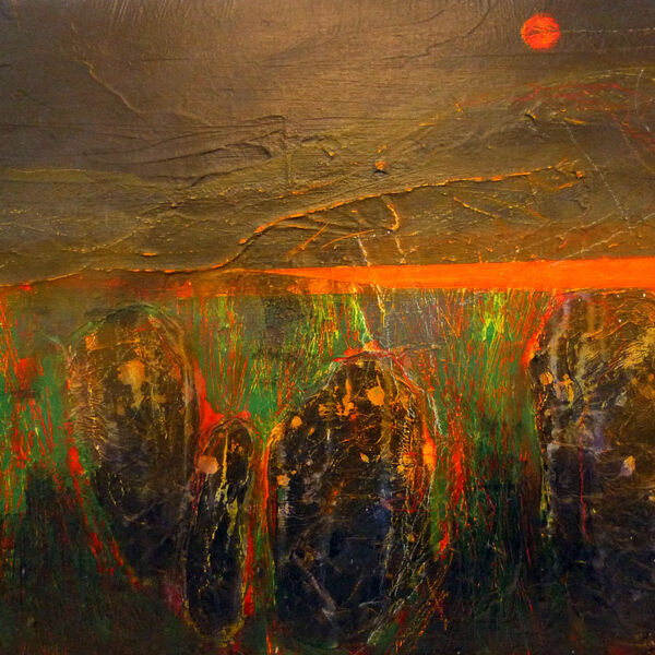 Blood Moon over White Horse 2