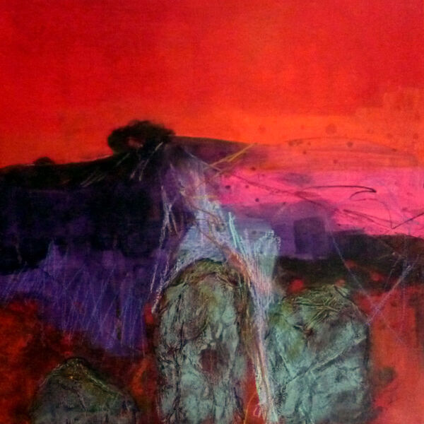Red Dawn over Stones