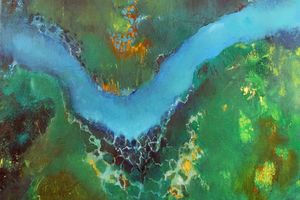 Sharp corner. Oil on canvas. 41x31cm