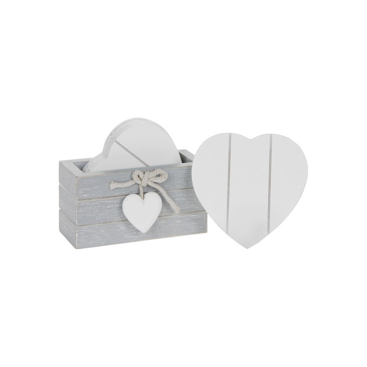 Heart Coaster set