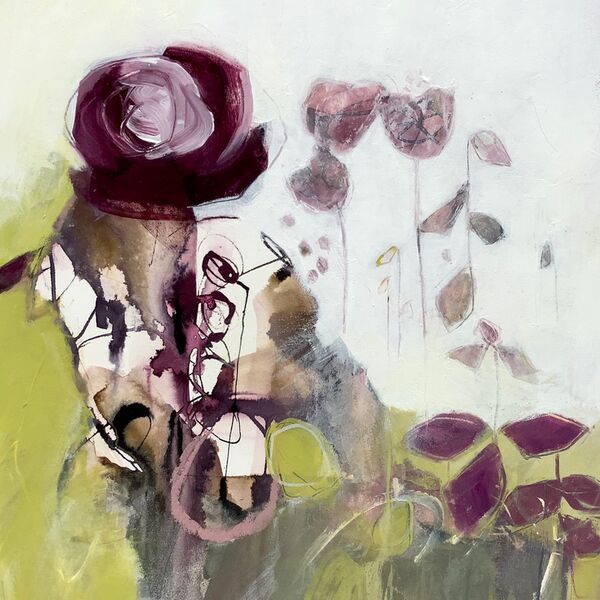 High Summer abstract-garden-painting-for-sale