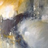 The sun, rising abstract-landscape-painting-for-sale