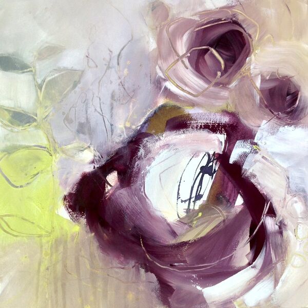 Abundance Abstract-garden-painting