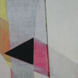 The Line 1 . Triptych - 31x36cm