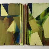 Catflap (diptych each panel 22x42cm )