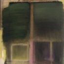Green and Pink Zone Painting 81x81cm