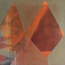 Rust Sleeps in Green 76x76cm NA