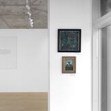 Paintings on view in room 3