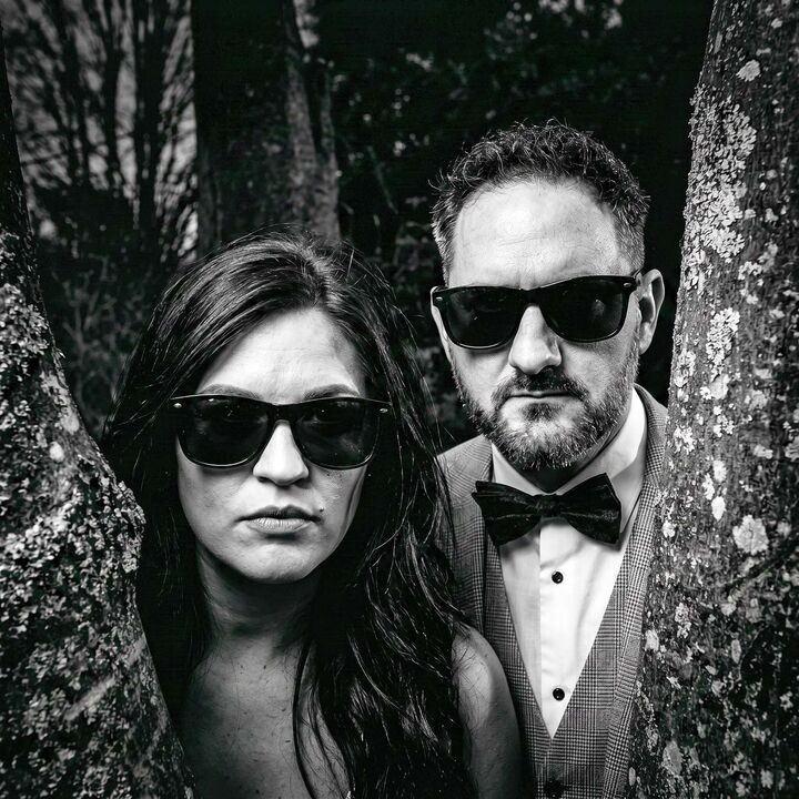 Couple portrait, Mansion House, Newport