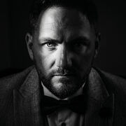 Groom portrait, Mansion House, Newport