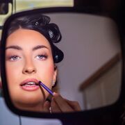 Bridal preparation at Canada Lake Lodge