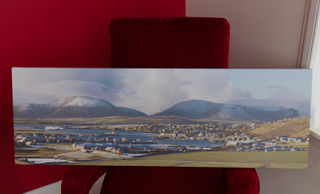 14 by 42 inch panoramic canvas print