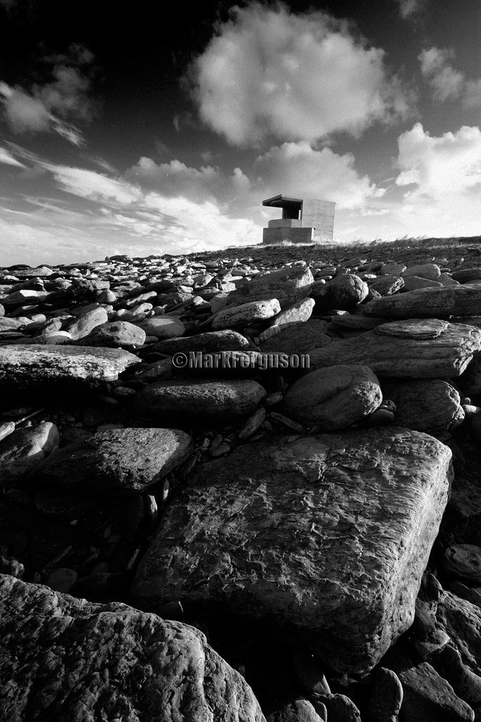 Rerwick's rocky shore