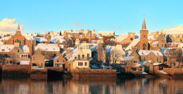 Stromness in winter