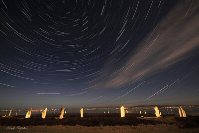 Startrails over the Ring of Brodgar