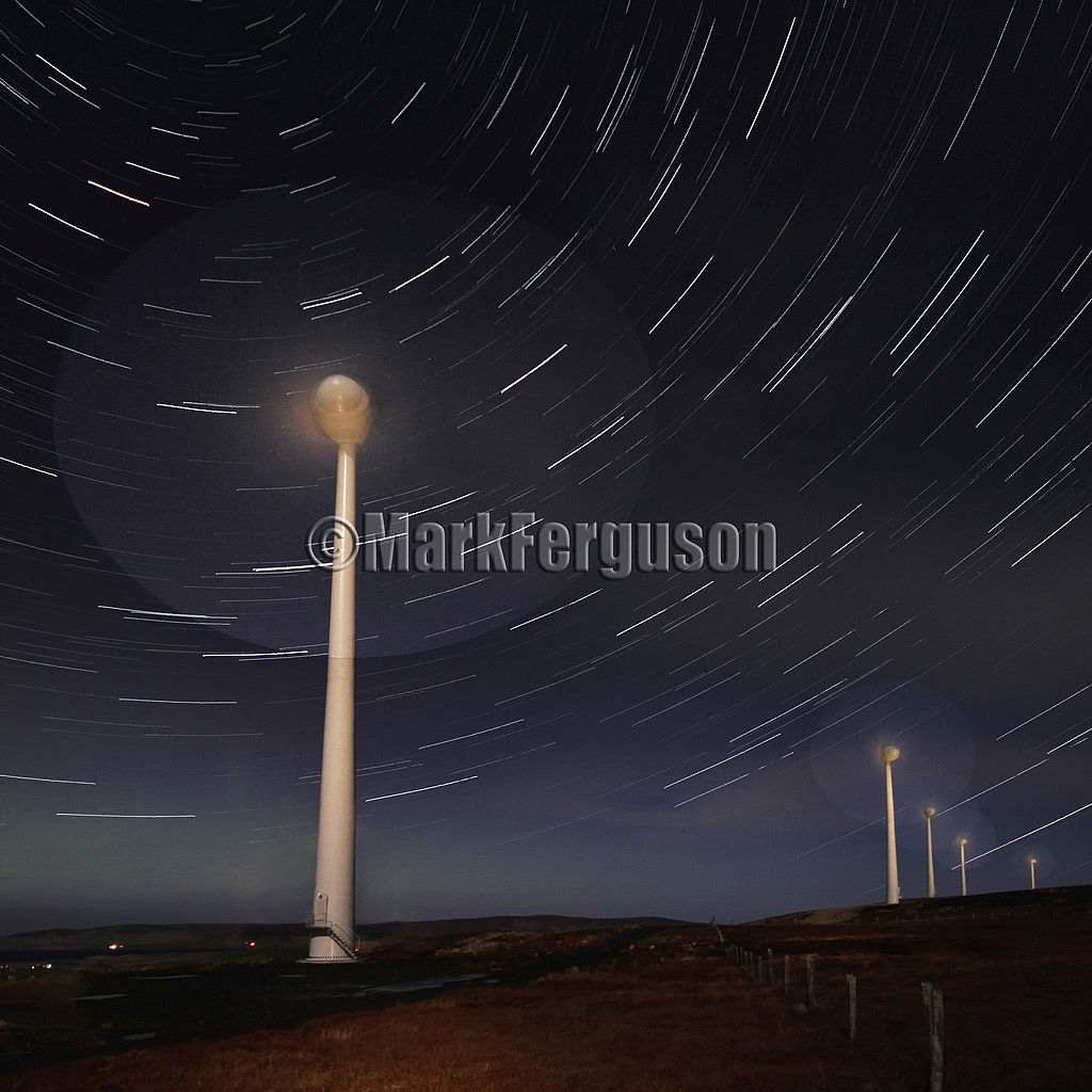 Hammars Hill star trails