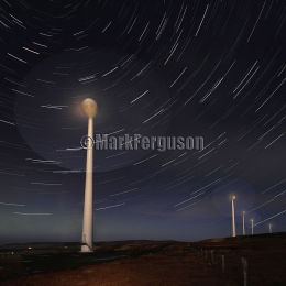 Hammars Hill star trails