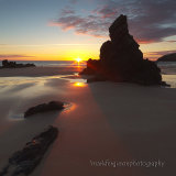 Sango Sands midsummer sunrise