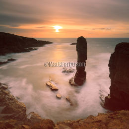 Silky seas at Yesnaby
