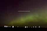 Ring of Brodgar under the Northern Lights