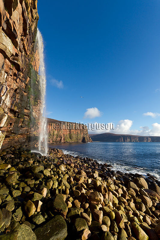 Waterfall at Rora Head