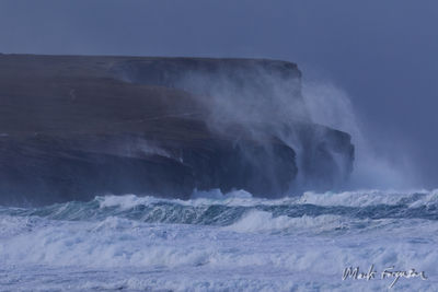 High seas at Marwick