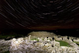 Broch of Gurness under the stars