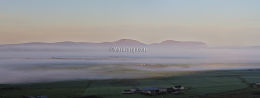 Summer dawn over Harray basin