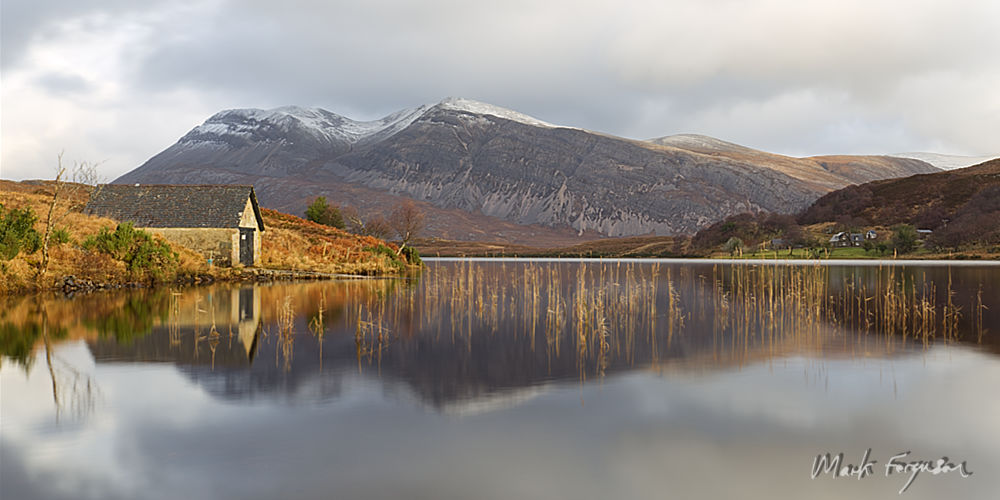 Loch Stack boathouse