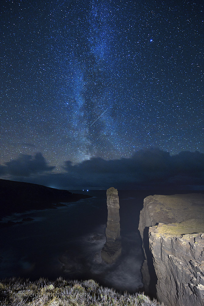 Milky Way over Yesnaby